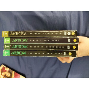Arrow the Complete Series DVD Set Seasons 1-4, 20 Disc Box Set, 2019 DC